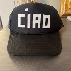 Clare V CIAO trucker hat